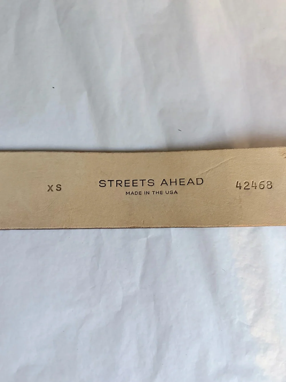Streets Ahead Brown Leather Waist Belt